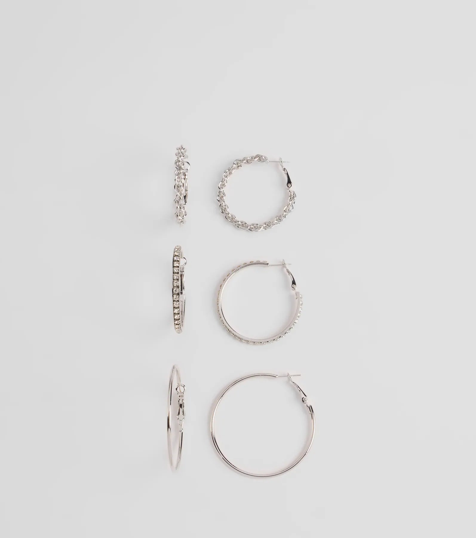 Perfect Balance Hoop Earrings Set