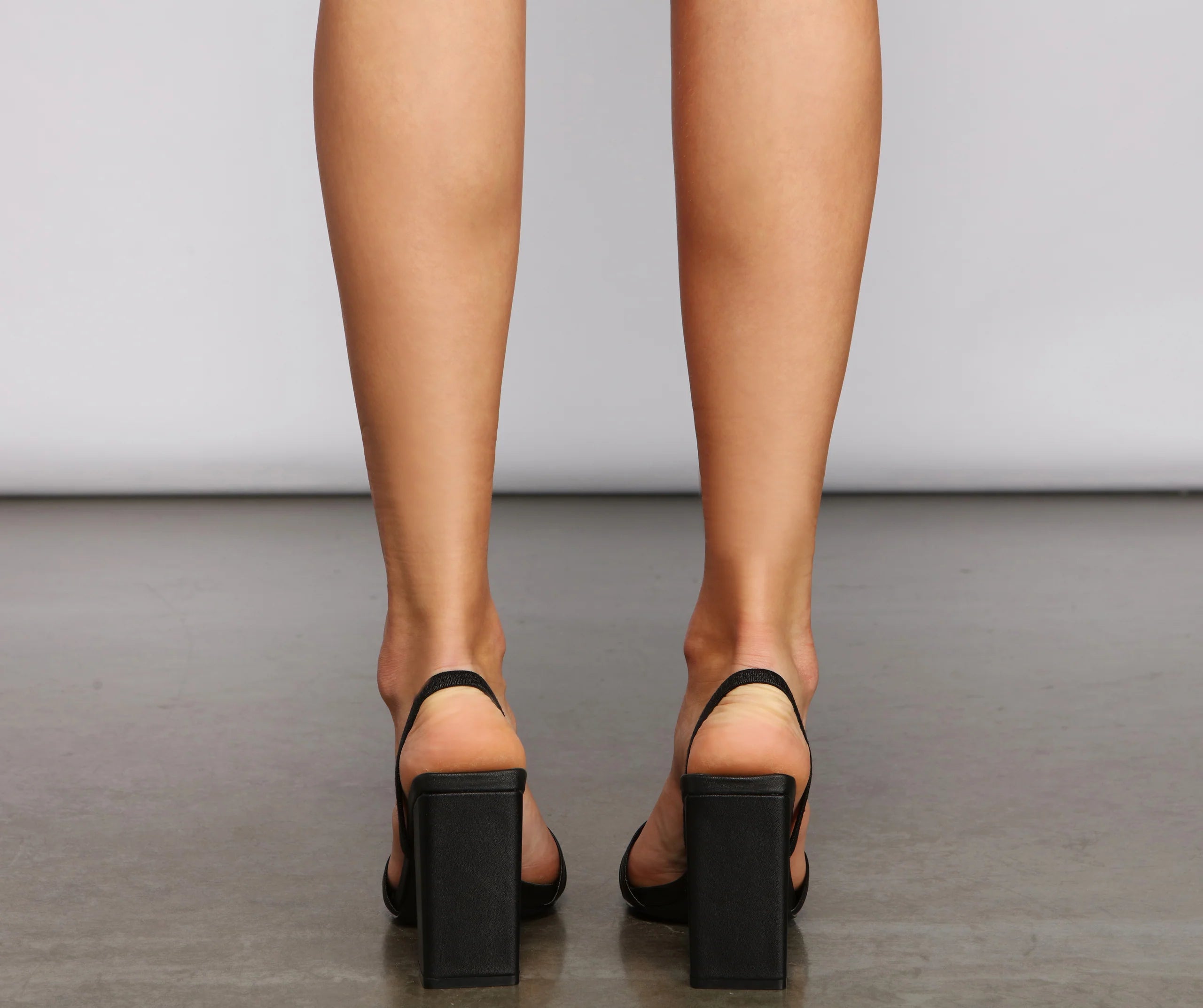 Say It With Sass Faux Leather Mules